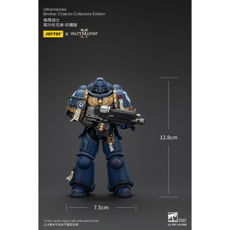 JoyToy - Marines Espaciales II - Ultramarines Hermano Chairon Edición Coleccionista 1/18 - Warhammer 40000