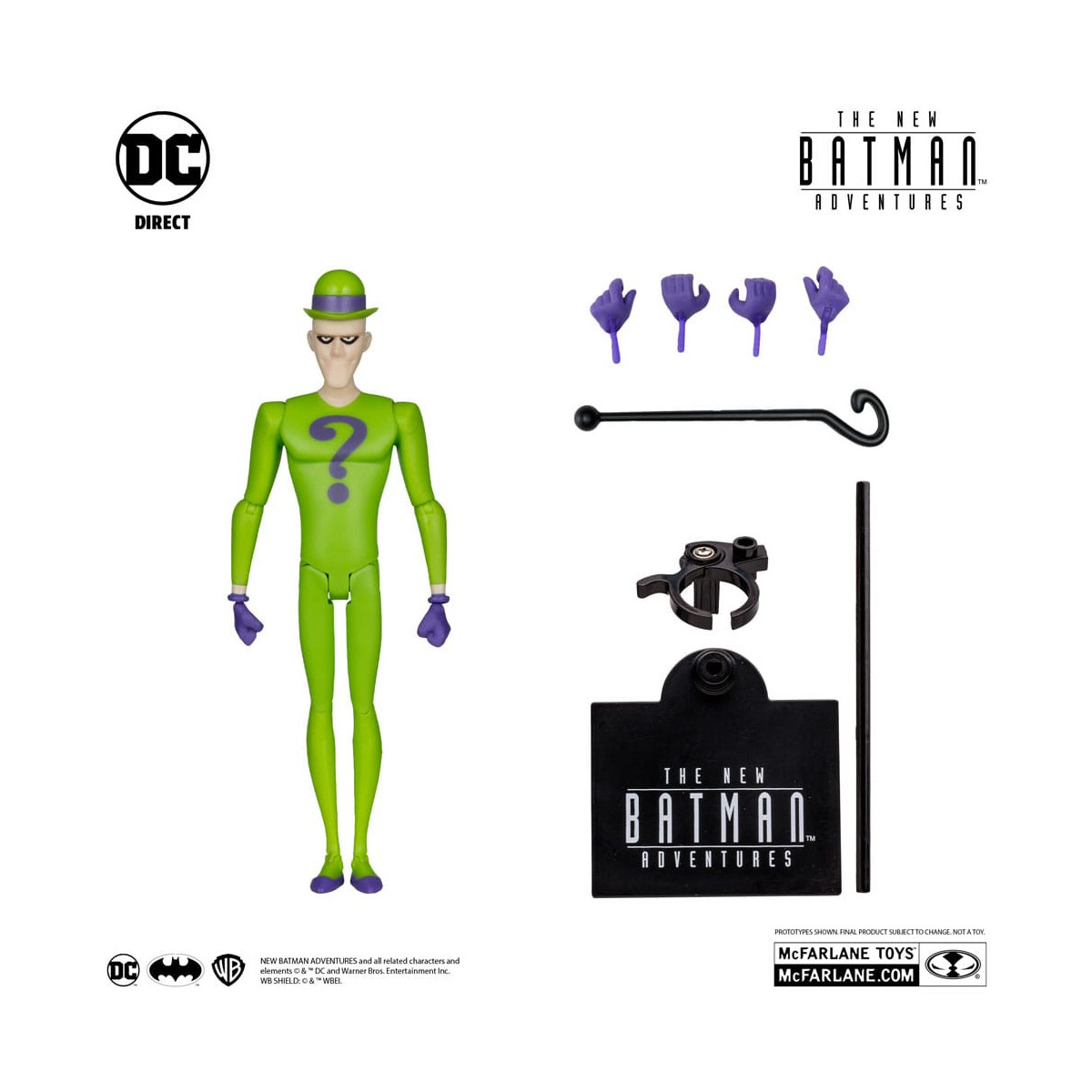 Mc Farlane - DC Direct Las Nuevas Aventuras de Batman Ola 4 - Serie de 3 figuras