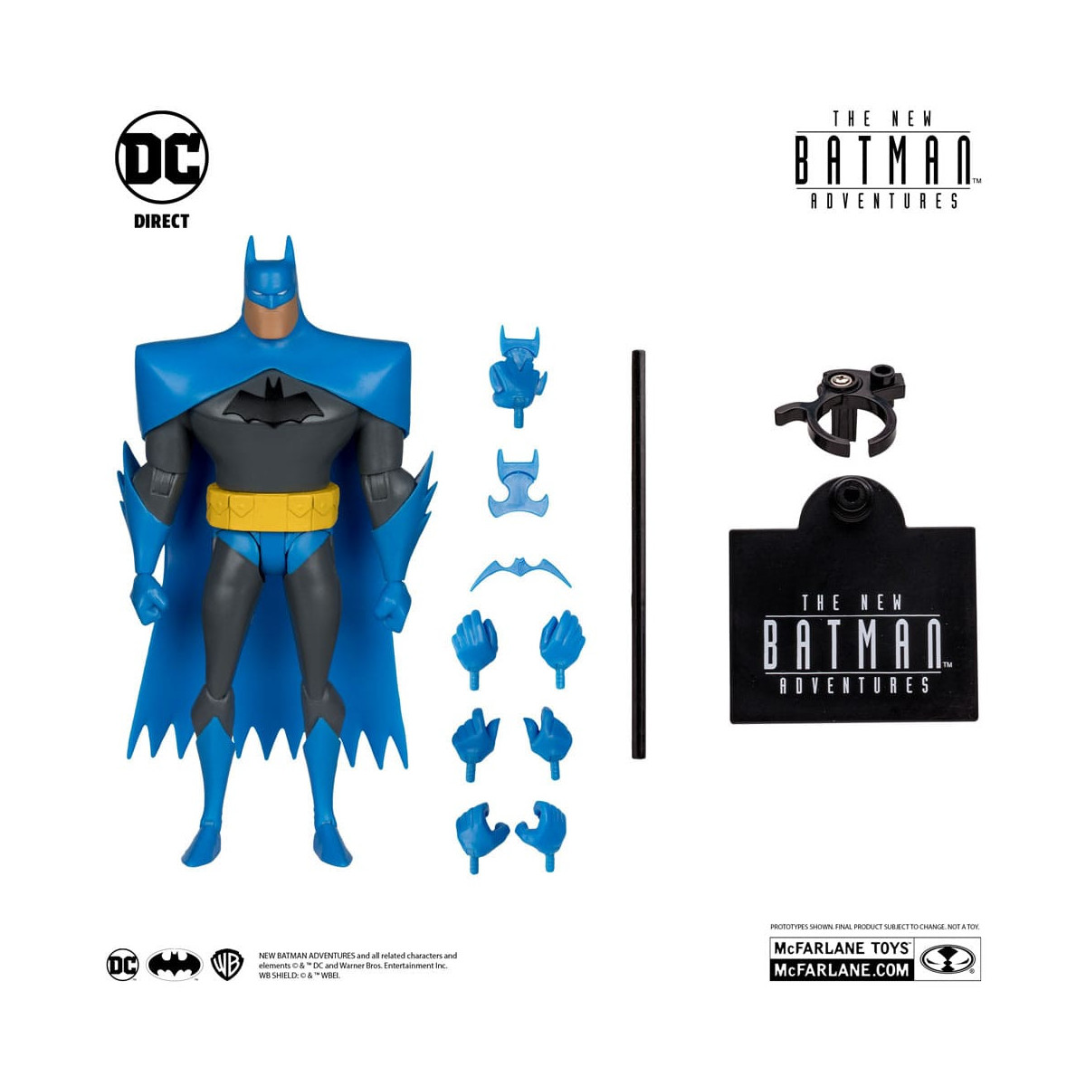 Mc Farlane - DC Direct Las Nuevas Aventuras de Batman Ola 4 - Serie de 3 figuras
