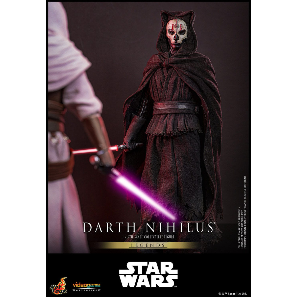 Hot Toys Star Wars Legends - Darth Malgus Obra Maestra Videojuego 1/6