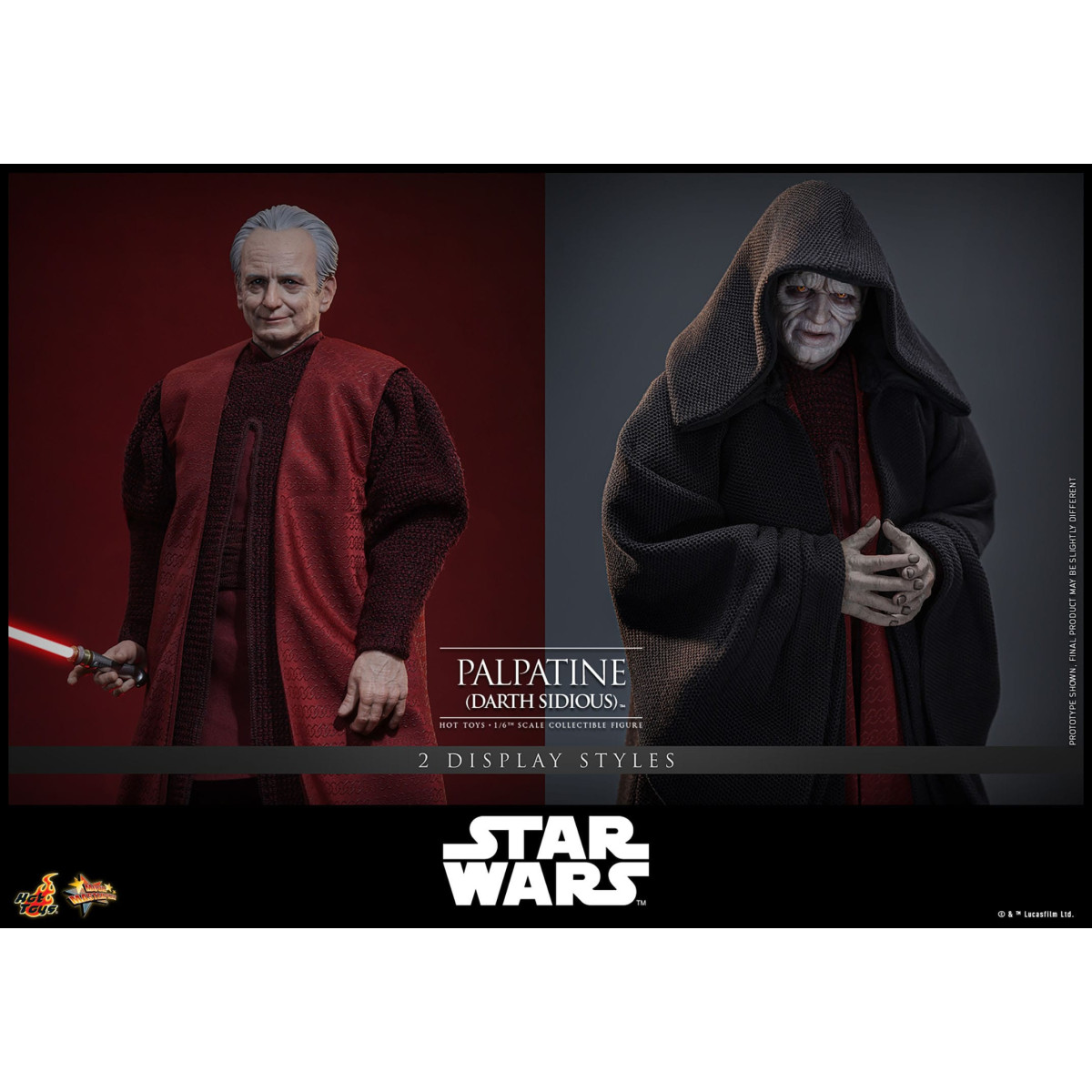 Hot Toys Star Wars figura 1/6 Darth Nihilus 31 cm