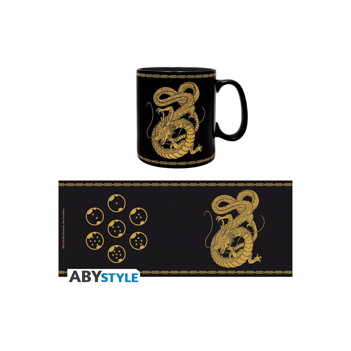 ABYstyle - DRAGON BALL Z - Taza 460 ml - Golden Shenron