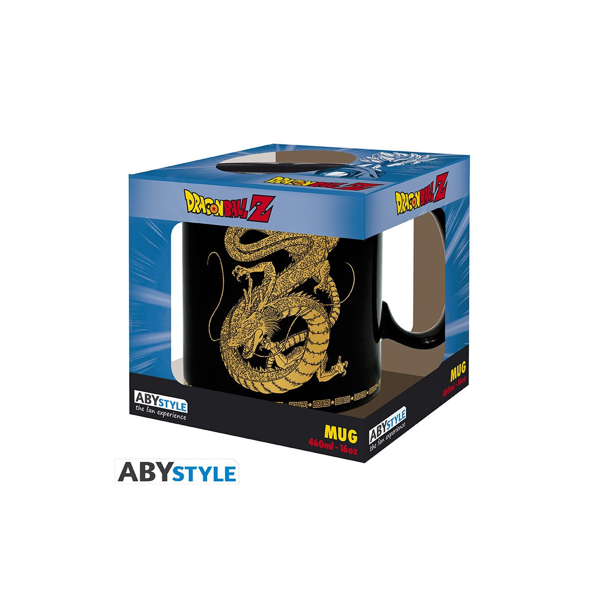 ABYstyle - DRAGON BALL Z - Taza 460 ml - Golden Shenron