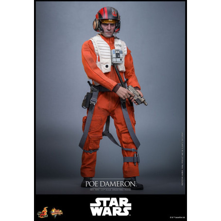 Hot Toys Star Wars: The Force Awakens - POE DAMERON MMS 1/6