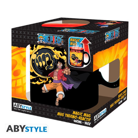 ABYstyle - One Piece - Taza termo-reactiva 460 ml - Luffy vs Kaido