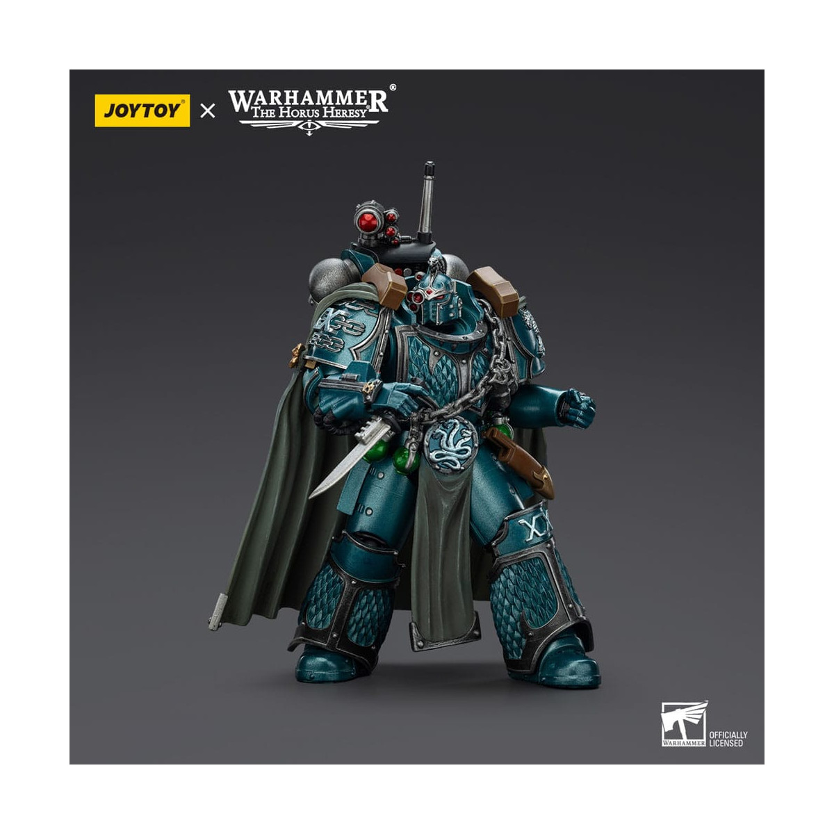 Joytoy - Warhammer - Alpha Legion - Exodus El Que Es Muchos Con Rifle De Francotirador Y Daga De Poder - La Herejía De Horus