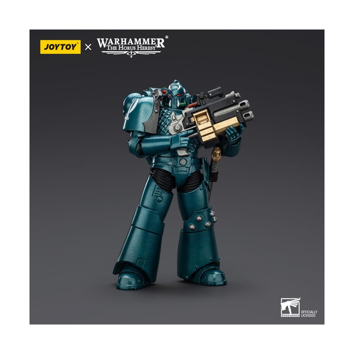 Joytoy - Warhammer - Alpha Legion - Headhunter Con Banestrike Combi-Bolter Y Power Dagger - La Herejía de Horus