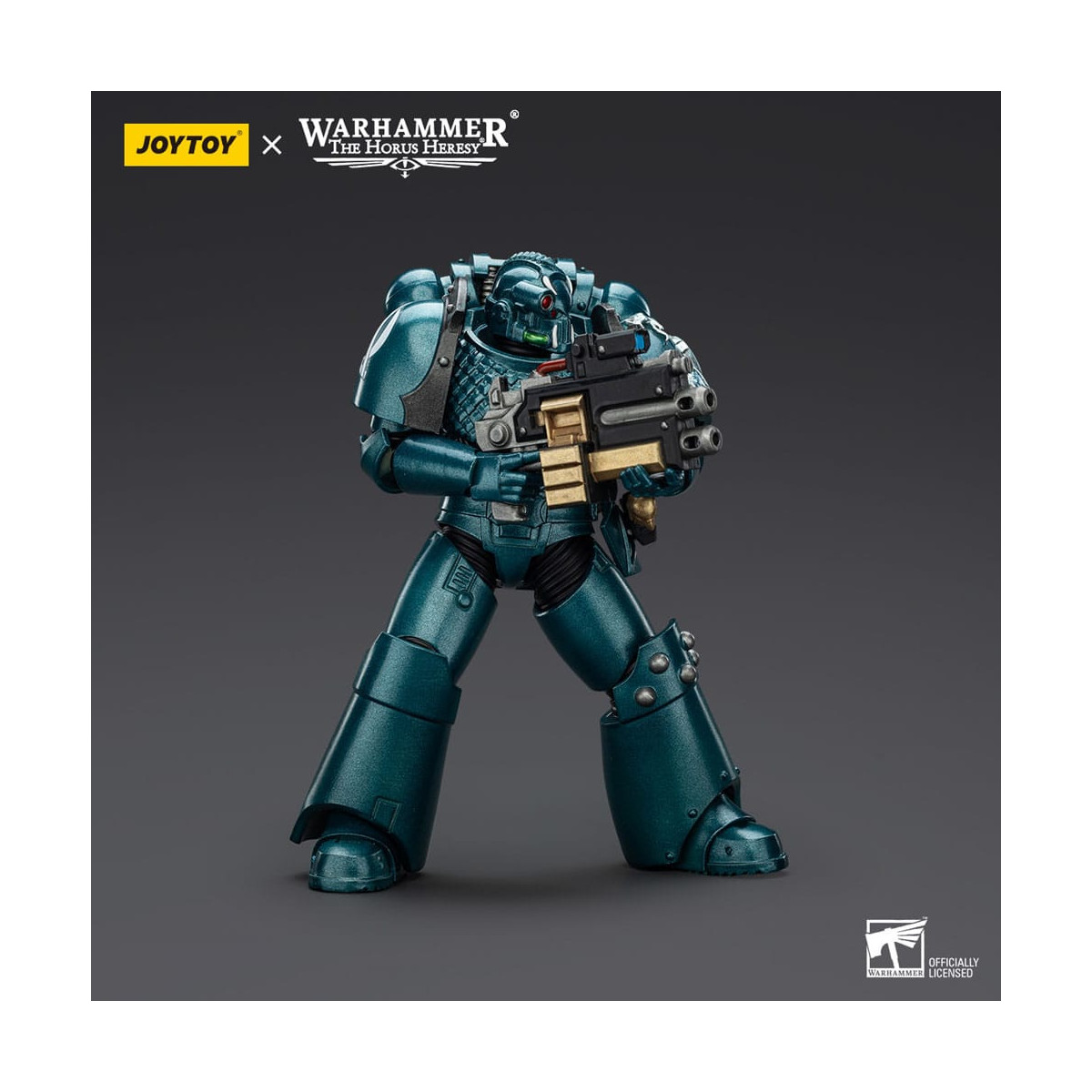 Joytoy - Warhammer - Alpha Legion - Headhunter Con Banestrike Combi-Bolter Y Power Dagger - La Herejía de Horus
