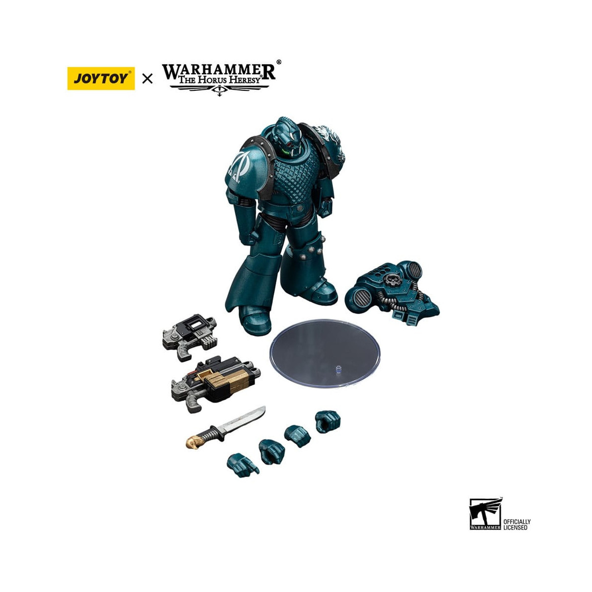 Joytoy - Warhammer - Alpha Legion - Headhunter Con Banestrike Combi-Bolter Y Power Dagger - La Herejía de Horus