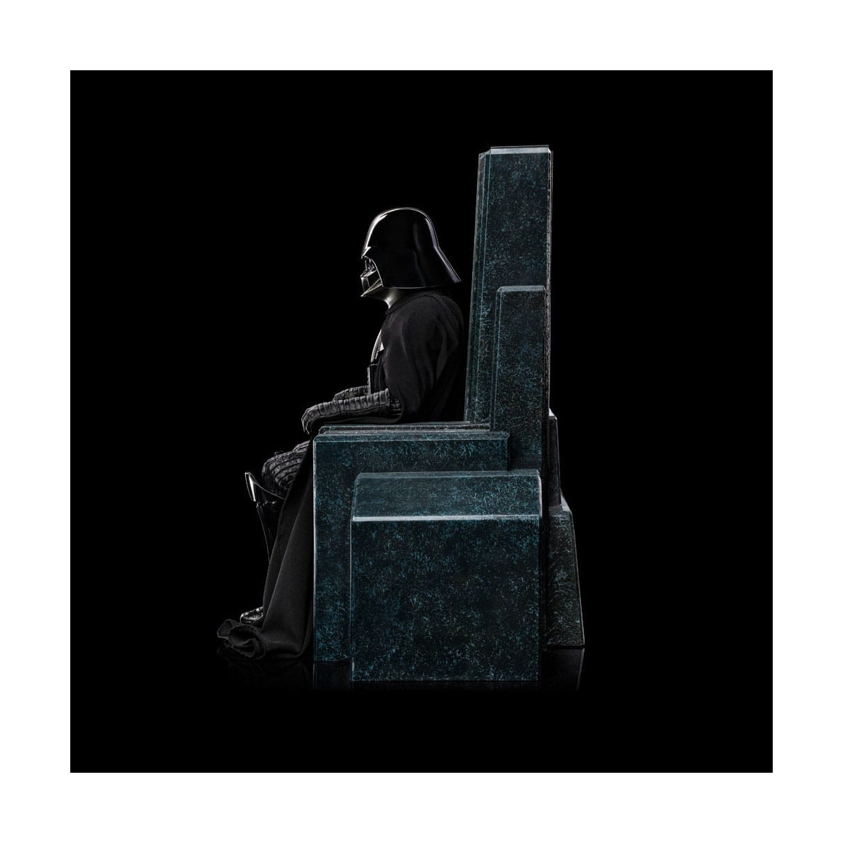 IRON STUDIOS - Darth Vader en el Trono Arte Escala 1/10 - Star Wars: Obi-Wan Kenobi