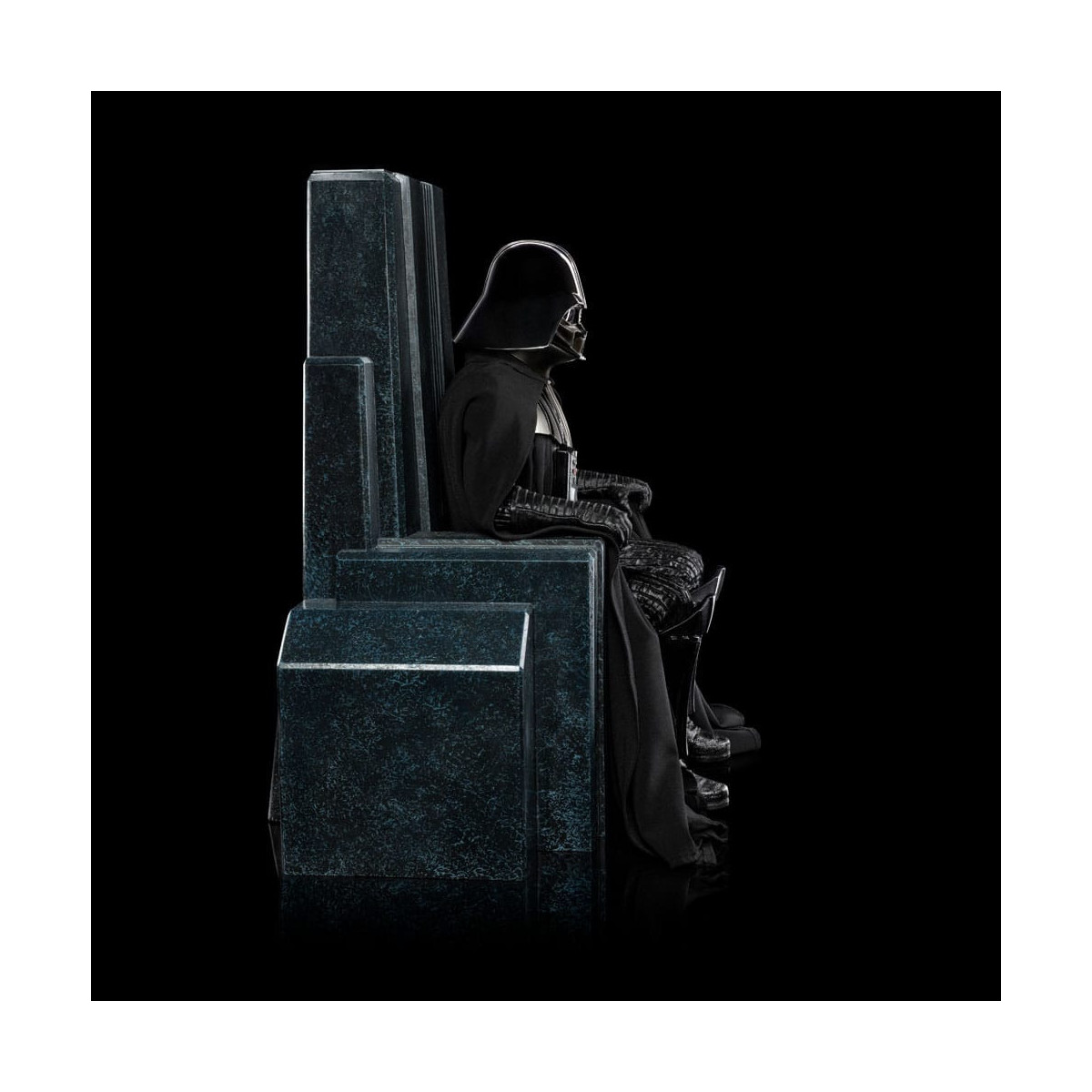 IRON STUDIOS - Darth Vader en el Trono Arte Escala 1/10 - Star Wars: Obi-Wan Kenobi