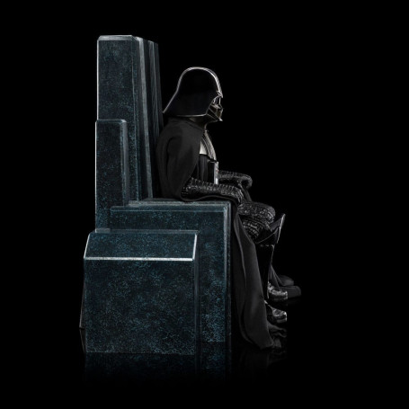IRON STUDIOS - Darth Vader en el Trono Arte Escala 1/10 - Star Wars: Obi-Wan Kenobi