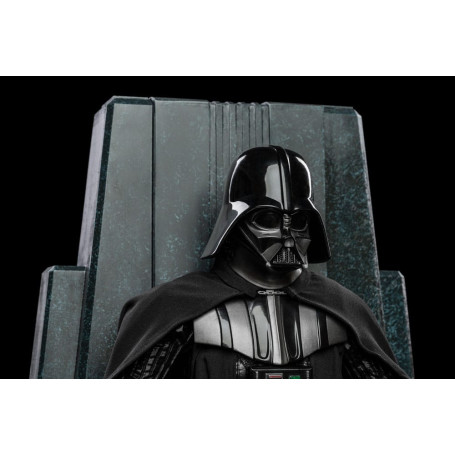 IRON STUDIOS - Darth Vader en el Trono Arte Escala 1/10 - Star Wars: Obi-Wan Kenobi
