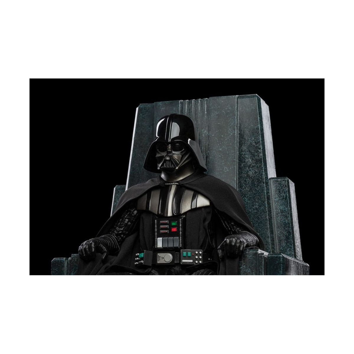 IRON STUDIOS - Darth Vader en el Trono Arte Escala 1/10 - Star Wars: Obi-Wan Kenobi