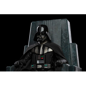 IRON STUDIOS - Darth Vader en el Trono Arte Escala 1/10 - Star Wars: Obi-Wan Kenobi