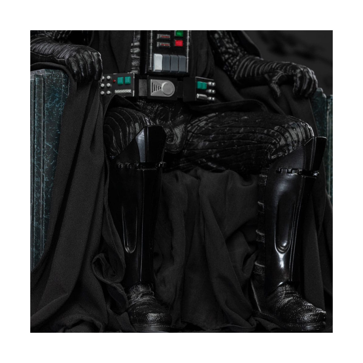 IRON STUDIOS - Darth Vader en el Trono Arte Escala 1/10 - Star Wars: Obi-Wan Kenobi