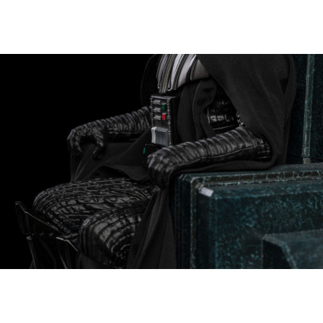 IRON STUDIOS - Darth Vader en el Trono Arte Escala 1/10 - Star Wars: Obi-Wan Kenobi