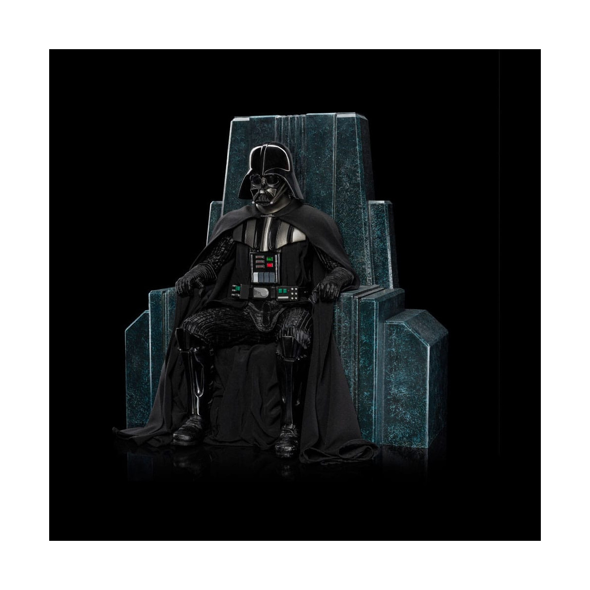 IRON STUDIOS - Darth Vader en el Trono Arte Escala 1/10 - Star Wars: Obi-Wan Kenobi