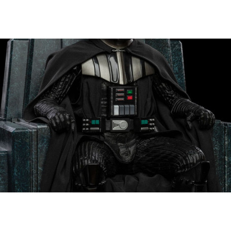 IRON STUDIOS - Darth Vader en el Trono Arte Escala 1/10 - Star Wars: Obi-Wan Kenobi