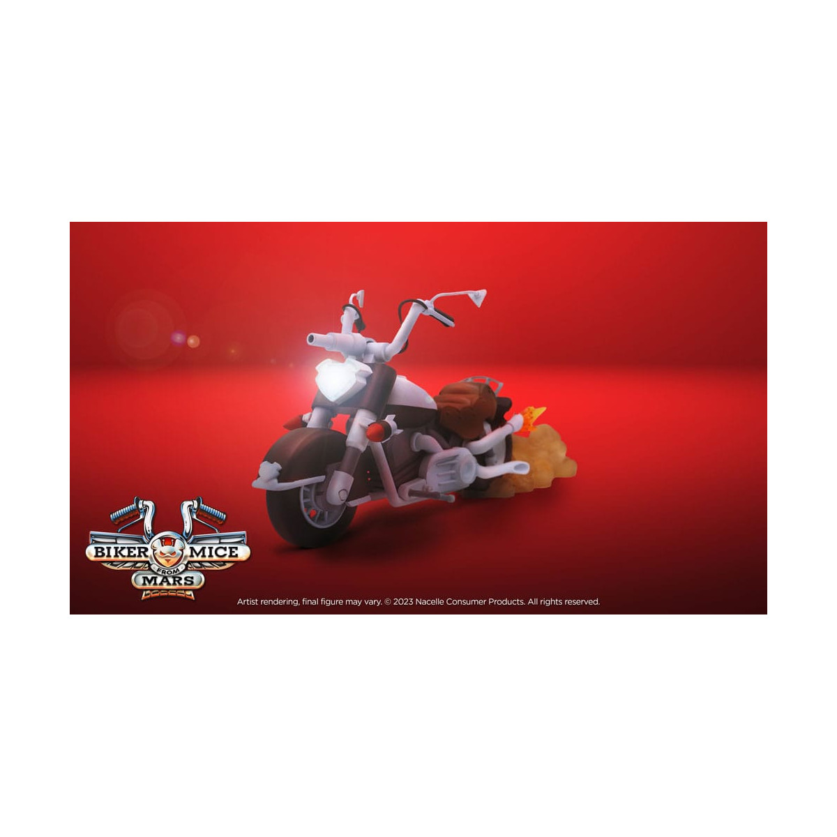 Nacelle - Les Motards de l'espace - Throttle's Martian Monster Bike - Ratones motoristas de Marte