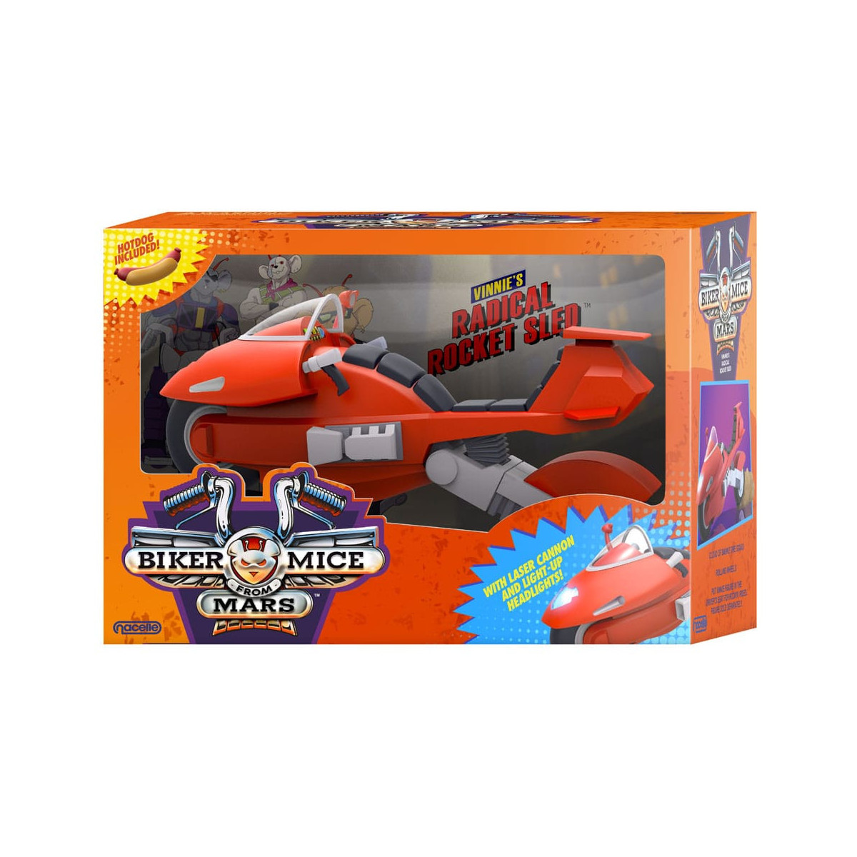 Nacelle - Les Motards de l'espace - Vinnie's Radical Rocket Sled - Ratones motoristas de Marte