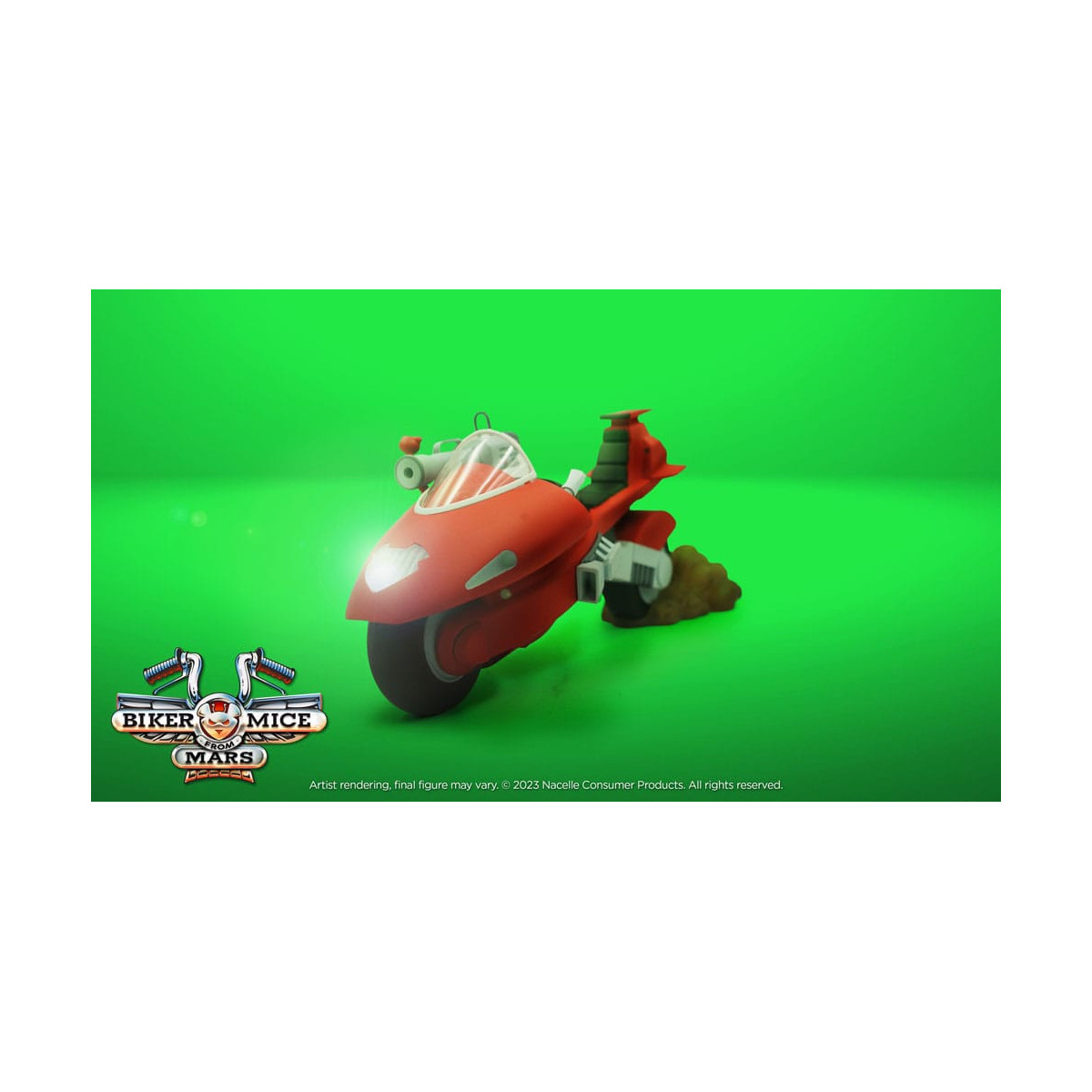 Nacelle - Les Motards de l'espace - Vinnie's Radical Rocket Sled - Ratones motoristas de Marte
