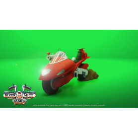 Nacelle - Les Motards de l'espace - Vinnie's Radical Rocket Sled - Ratones motoristas de Marte