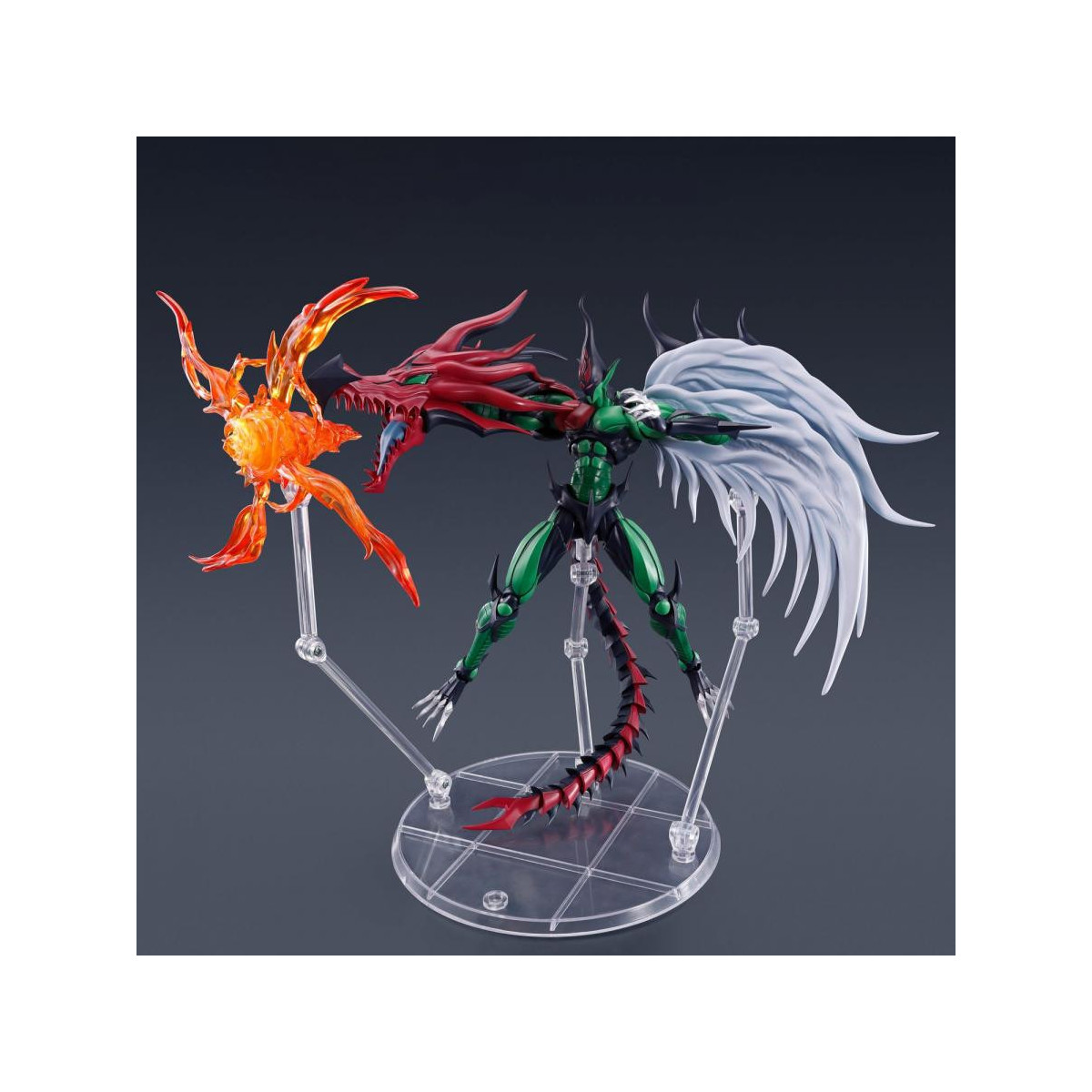 Bandai Tamashii - SHM Monster Arts - Elemental Hero Flame Wingman - Hombre Pájaro de Fuego, Elemental Hero - ¡Yu Gi Oh!