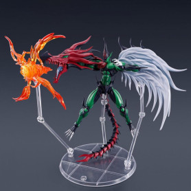 Bandai Tamashii - SHM Monster Arts - Elemental Hero Flame Wingman - Hombre Pájaro de Fuego, Elemental Hero - ¡Yu Gi Oh!