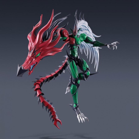 Bandai Tamashii - SHM Monster Arts - Elemental Hero Flame Wingman - Hombre Pájaro de Fuego, Elemental Hero - ¡Yu Gi Oh!