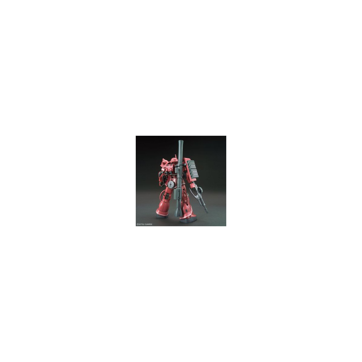 Bandai - Gunpla - Gundam 1/144 HG El Origen - MS-06S ZAKU II RED COMET VER. - Mobile Suit Gundam