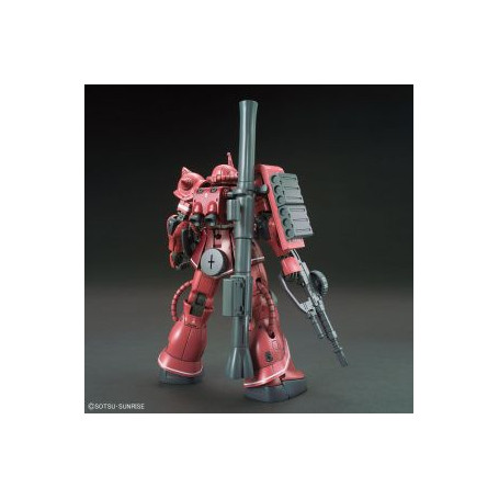 Bandai - Gunpla - Gundam 1/144 HG El Origen - MS-06S ZAKU II RED COMET VER. - Mobile Suit Gundam