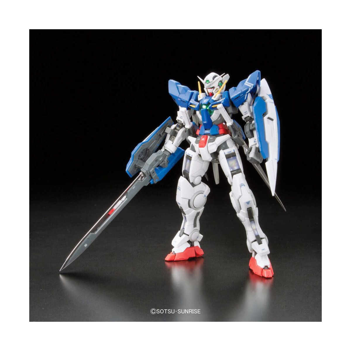 Bandai - Gunpla - 1/144 RG - GN-001 Gundam Exia - Mobile Suit Gundam 00