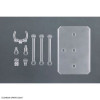 Bandai - Gunpla - Gundam Action Base 6 Transparente (1/144) set de 2