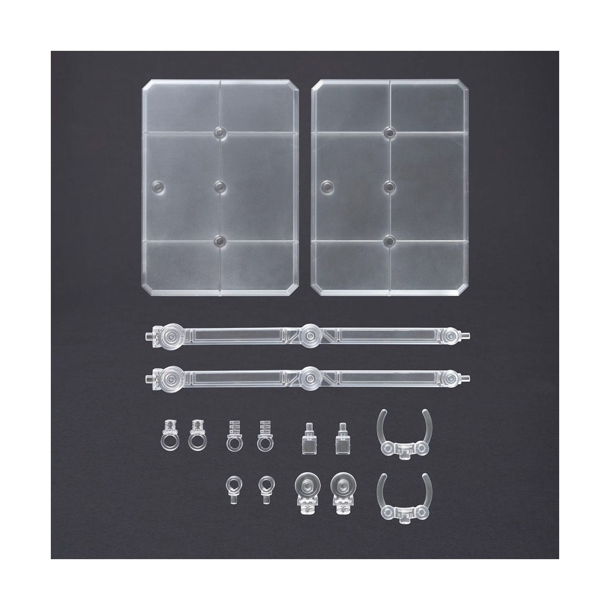 Bandai - Gunpla - Gundam Action Base 7 Transparente (1/144) set de 2