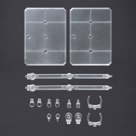Bandai - Gunpla - Gundam Action Base 7 Transparente (1/144) set de 2