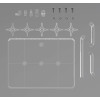 Bandai - Gunpla - Gundam Acción Base 8 Clear (1/100)