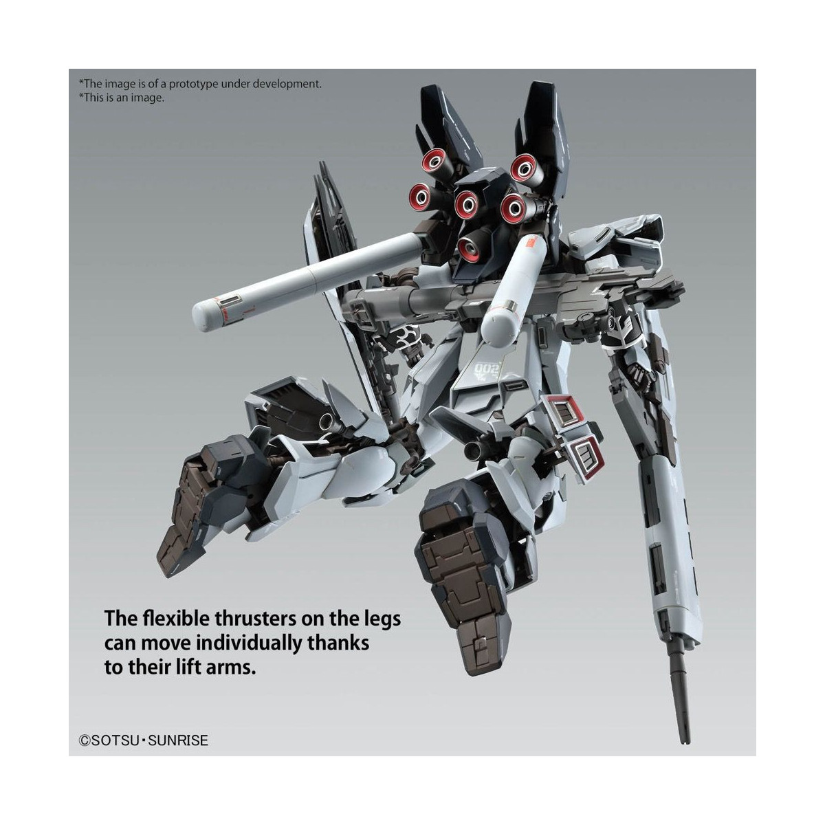 Bandai - Gunpla - 1/100 MG - MSN-06S-2 Sinanju Stein (Versión Narrativa) Ver. KA - Mobile Suit Gundam Unicorn