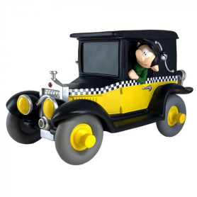 Plastoy Tirelire Gaston Lagaffe - Gaston Lagaffe y su Taxi Fiat 509