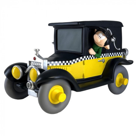 Plastoy Tirelire Gaston Lagaffe - Gaston Lagaffe y su Taxi Fiat 509