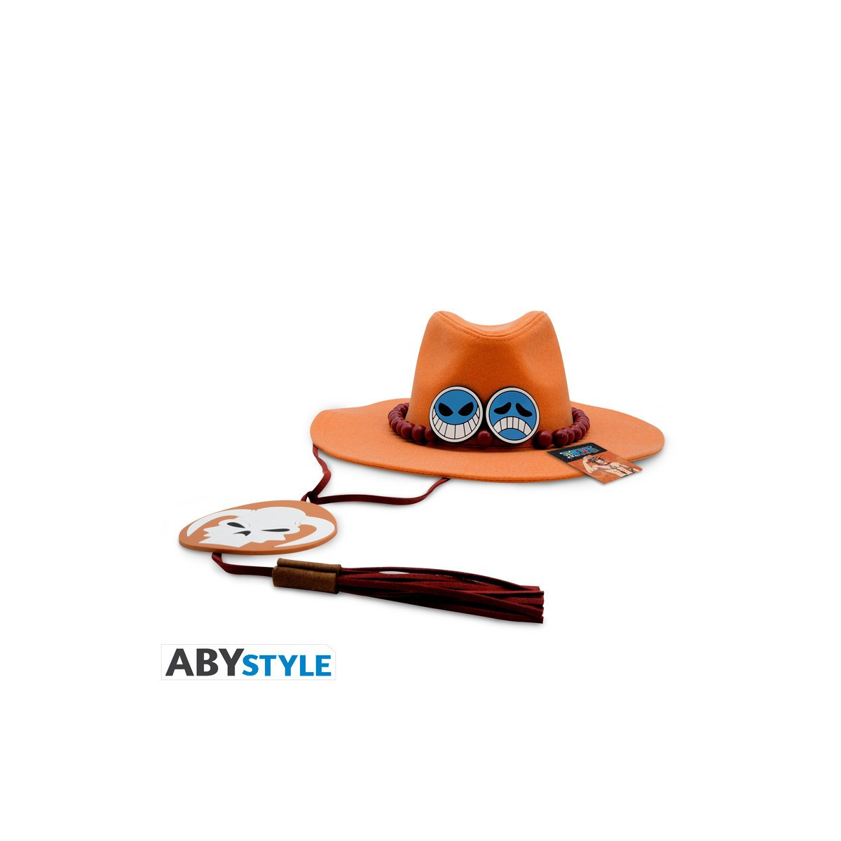 ABYstyle - ONE PIECE - Replica Hat - Portgas D. Ace - Talla Adulto