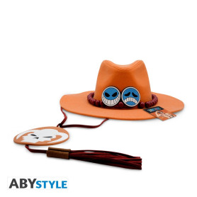 ABYstyle - ONE PIECE - Replica Hat - Portgas D. Ace - Talla Adulto