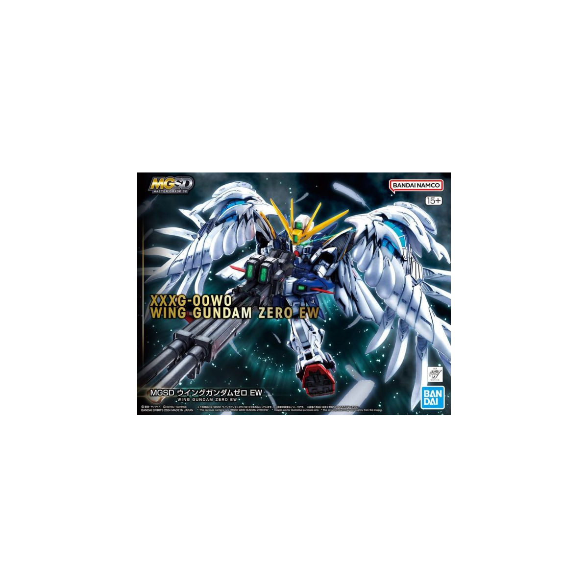 Bandai - Gunpla - Gundam 1/100 MG - SD XXXG-00W0 WING GUNDAM ZERO EW - Mobile Suit Gundam Wing