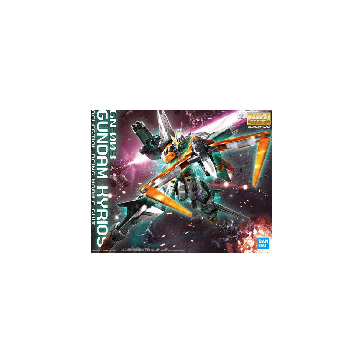 Bandai - Gunpla - 1/100 MG - GN-003 GUNDAM KYRIOS - Mobile Suit Gundam 00