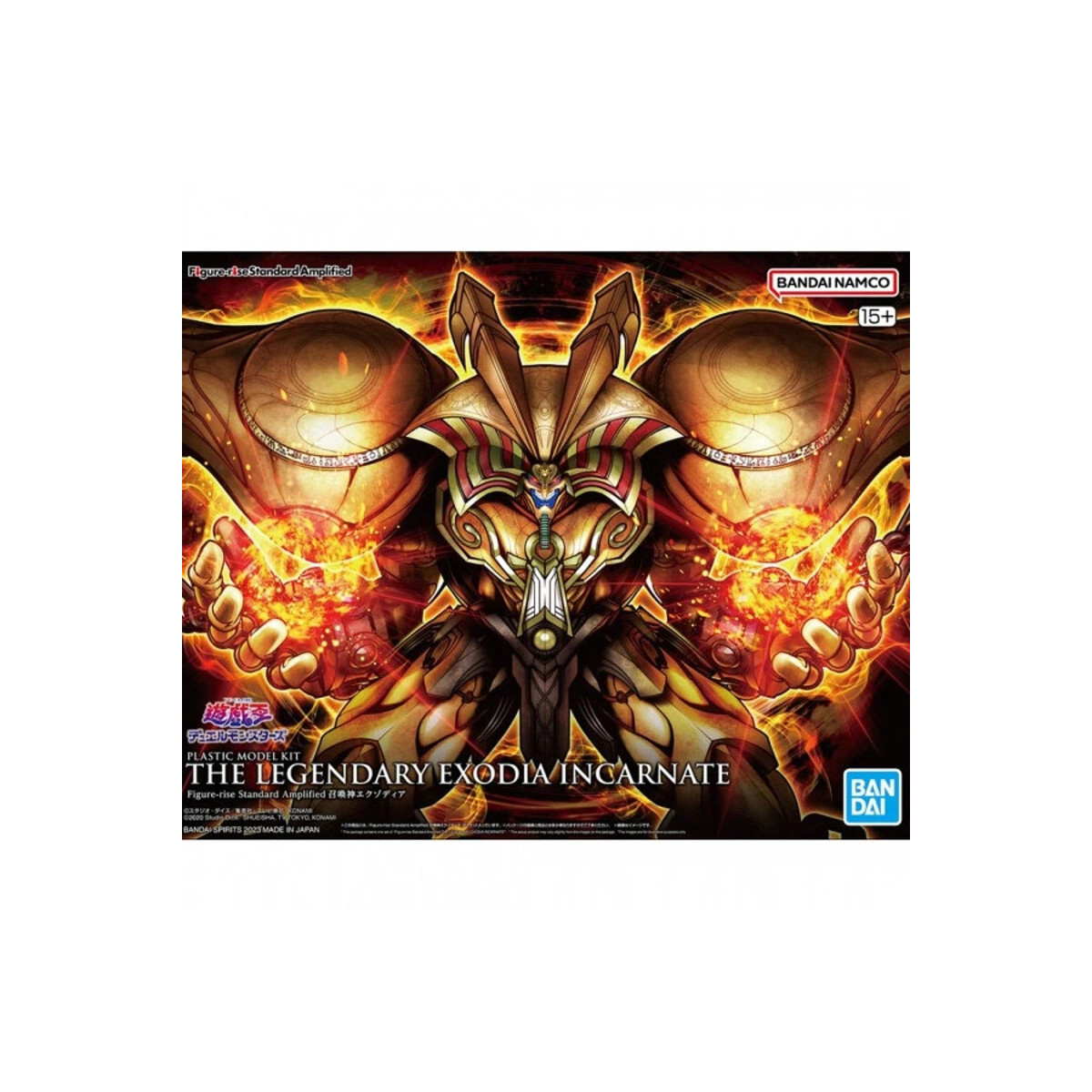 Bandai Yu-Gi-Oh figura Rise Standard Amplificado - El Legendario Exodia Encarnado