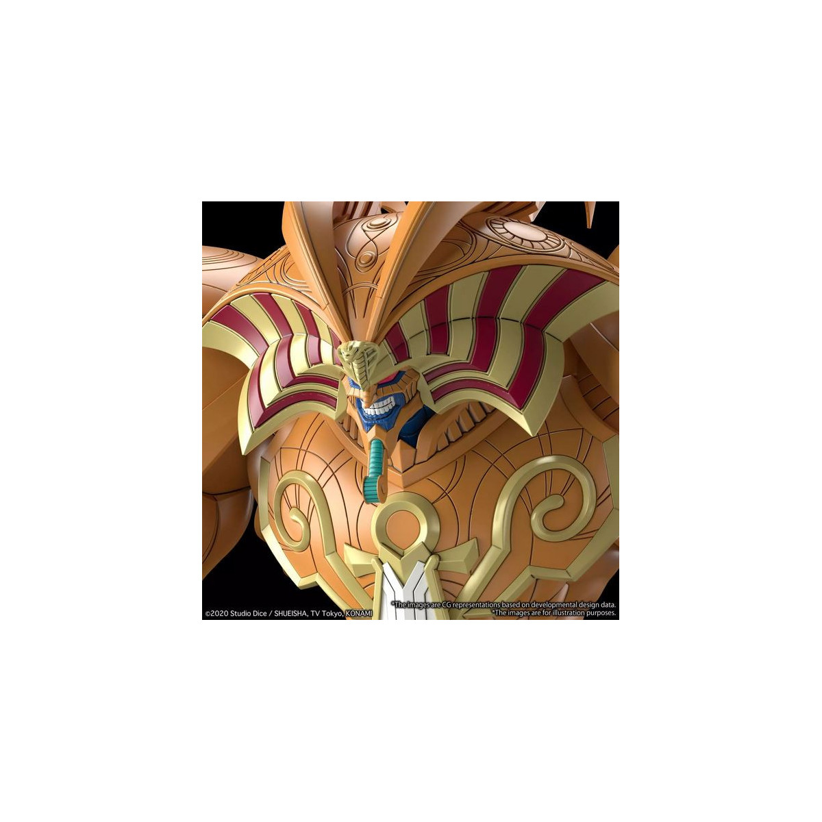 Bandai Yu-Gi-Oh figura Rise Standard Amplificado - El Legendario Exodia Encarnado