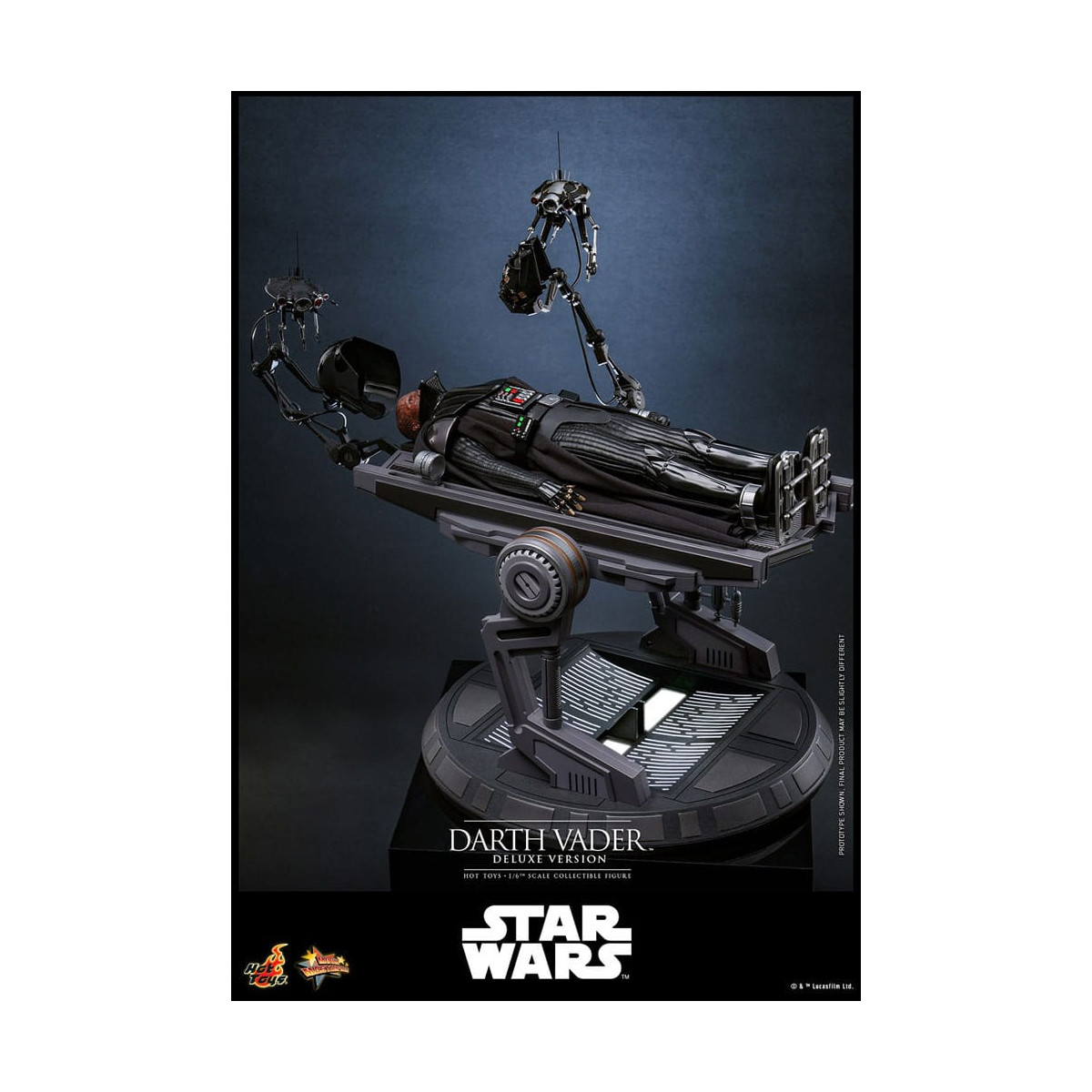 Hot toys Star Wars: Darth Vader Versión Deluxe MMS 1/6 - Episodio III: La Venganza de los Sith