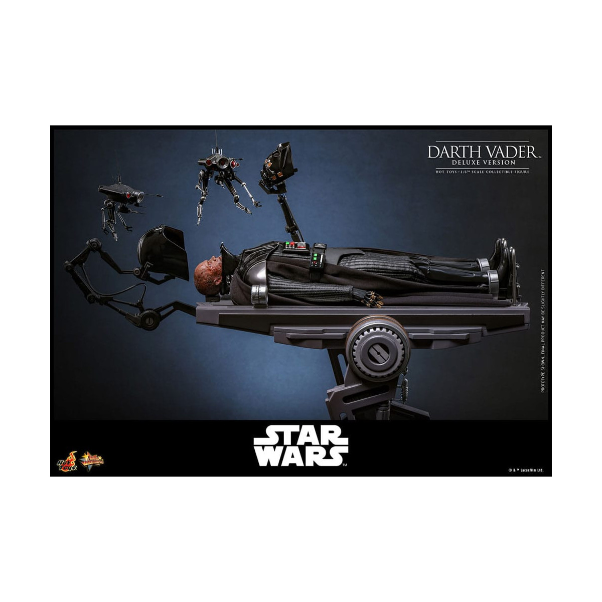 Hot toys Star Wars: Darth Vader Versión Deluxe MMS 1/6 - Episodio III: La Venganza de los Sith