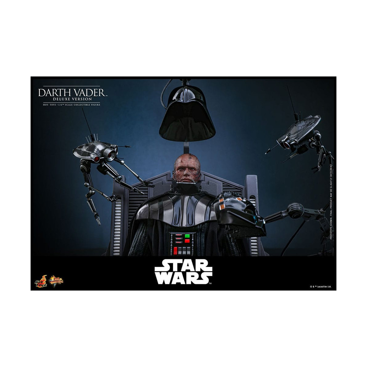 Hot toys Star Wars: Darth Vader Versión Deluxe MMS 1/6 - Episodio III: La Venganza de los Sith