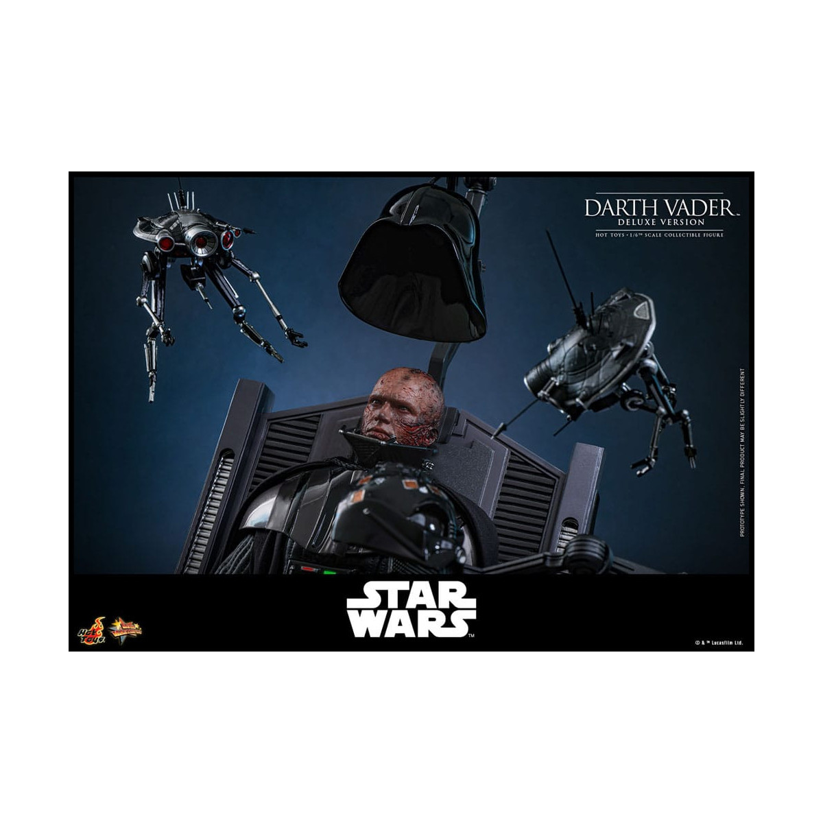 Hot toys Star Wars: Darth Vader Versión Deluxe MMS 1/6 - Episodio III: La Venganza de los Sith